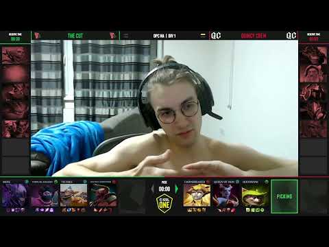 Milan.QC , cute shirtless dota player making faces and flexing during draft phase