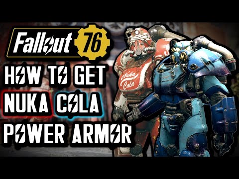 Fallout 76 - How To Find Nuka Cola Power Armor Plans