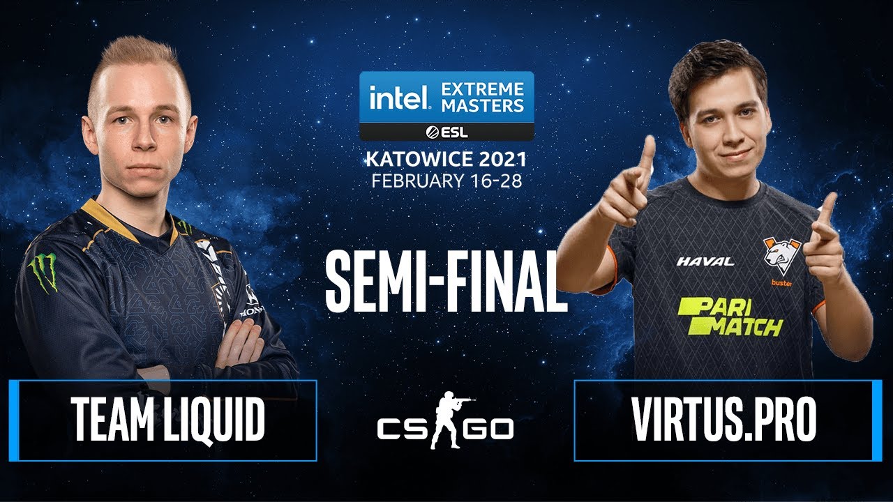 CS:GO - Team Liquid vs. Virtus.pro [Dust2] Map 1 - IEM Katowice 2021 - Semi-final