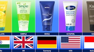 Facial Cleanser Brands From Different Countries