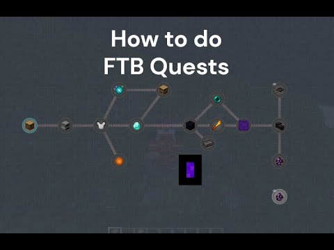 Guide to FTB quests (The basics)