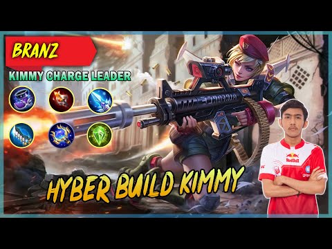 Hyper Carry Kimmy - Kimmy Charge Leader Gameplay by BTR Branz King Branz ~ MLBB