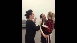 Kat Perkins sings &quot;Let It Go&quot; with a Fearless young fan!