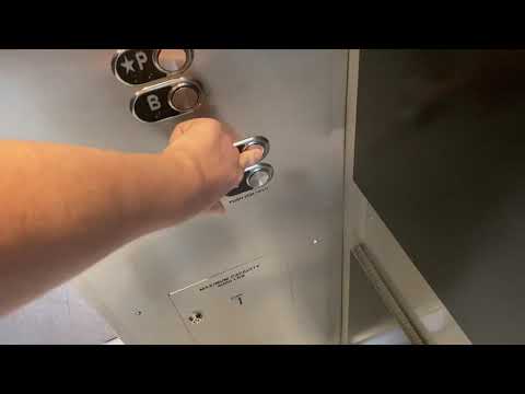 Westinghouse/Schindler Hydraulic Scenic Shuttle Elevator @ 848 Brickell/First Bank Center, Miami, FL