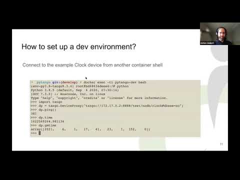 Tango Kernel Webinar #4: PyTango