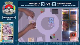 【Day2R5】Pablo Meza Vs Isaiah Bradner【ポケカWCS2022/ポケカ世界大会 】