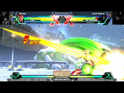 Bar Battles #2 - UMvC3 Winners - Meep VS Josh Wong