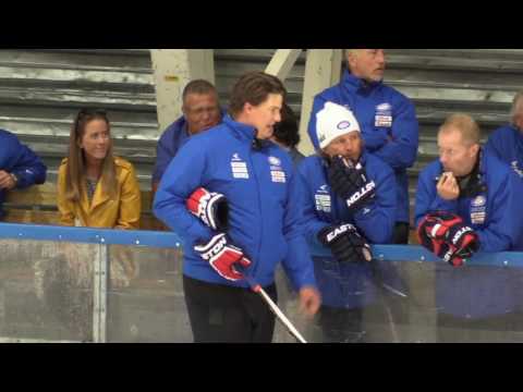 Første istrening intervju med Glenn Jensen