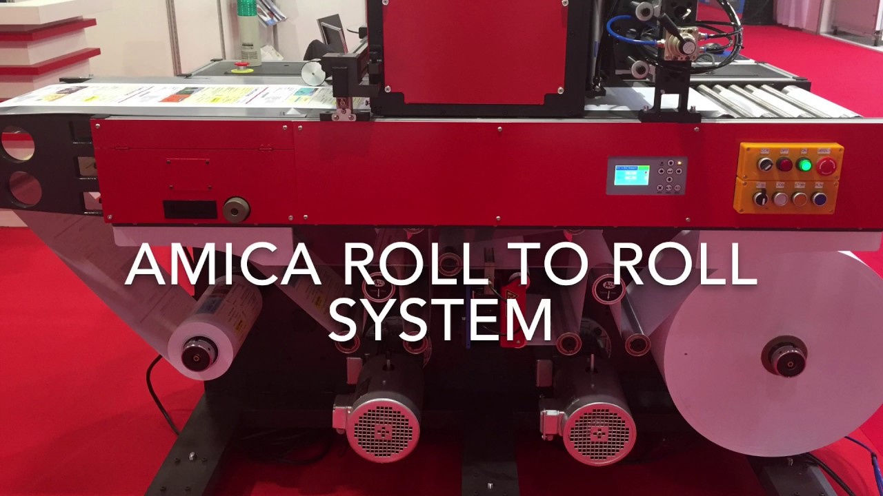 Amica C216 Full Color Inkjet on Amica Roll to Roll