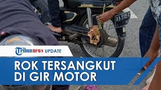 Kronologi Perempuan Tewas Gara-gara Rok Panjangnya Tersangkut di Gir Motor, Ini Kata Saksi Mata
