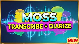 MOSS-Transcribe-Diarize Tested Locally: Transcription + Speaker Diarization