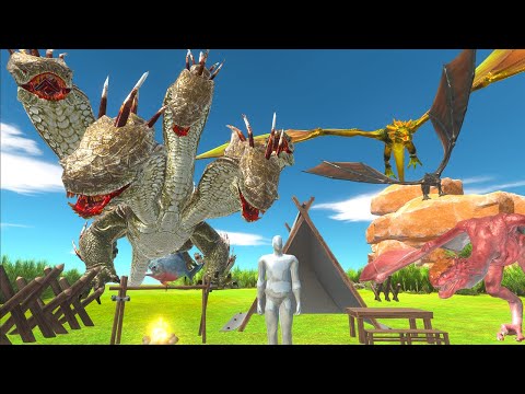 Jurassic World Evolution Camping 13 Farewell Party & Hunting for Flying Dinosaurs in Animal Revolt