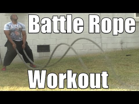 The Toughest Battle Rope Workout on YouTube (Only 11 minutes)