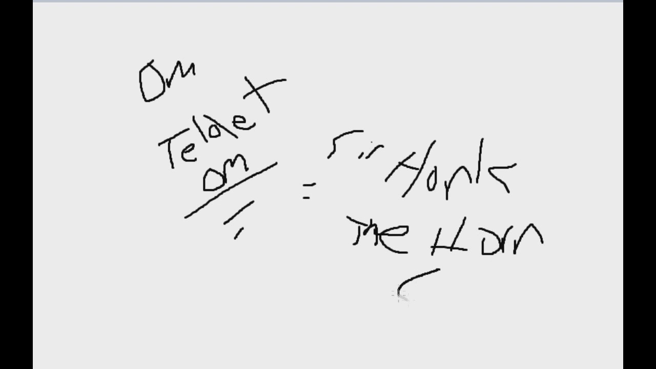 what does OM TELOLET OM mean?