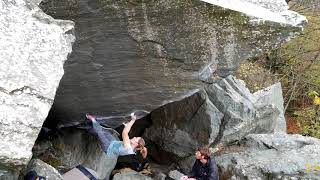 Video thumbnail of Rampage, 8a. Varazze