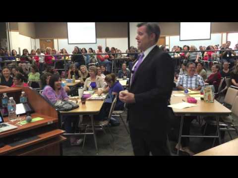 Literacy Expert Trains TX Teachers How to Help...