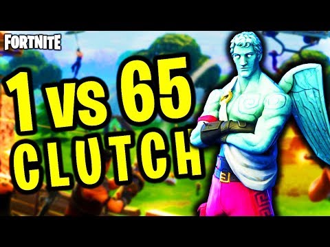 *INSANE* 1 vs 65 CLUTCH WIN on FORTNITE BATTLE ROYALE! HOW to BECOME the BEST PLAYER on FORTNITE!