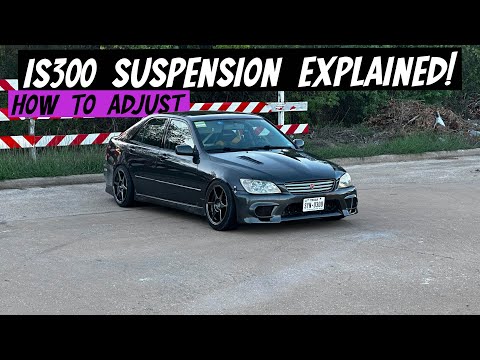 Lexus IS300 Suspension EXPLAINED!