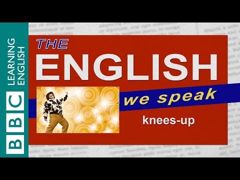 ひざを立てて私たちが話す英語