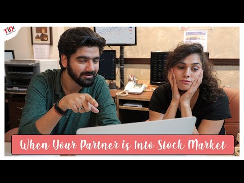 When your partner is into stock broking| Ft Siddhant Arora, Tejinder Kaur