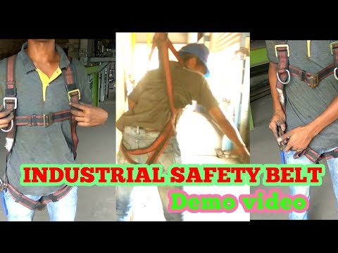 How to Put on a Fall Protection Safety Harness Belt