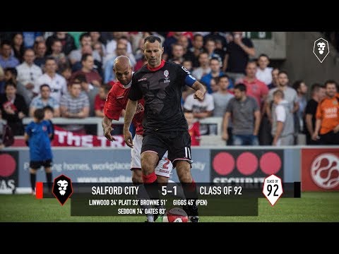 Salford City 5-1 Class of 92 - 14th August 2014 at The AJ Bell Stadium