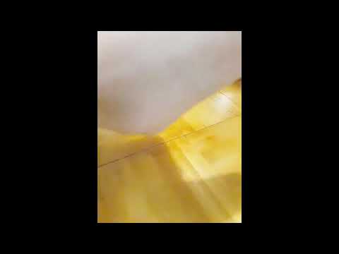 Trying out the yardsale Easy Bake Oven...