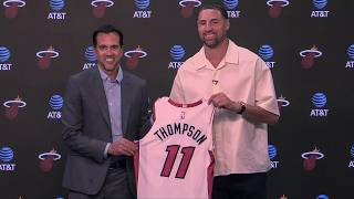 Klay Thompson's FULL Heat Introductory Press Conference