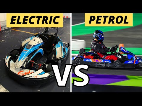 ELECTRIC Kart vs GAS Kart (comparison)