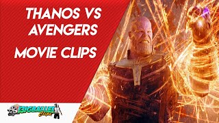 Thanos vs Avengers - Fight Scene On Titan - Infinity Wars - mcu