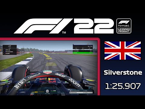 F1 22 Great Britain World Record & Setup (1:25.907)