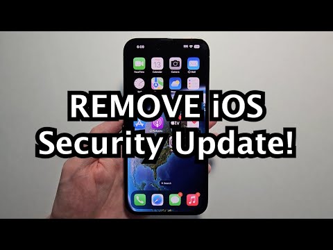 How to Uninstall iOS Security Response - iPhone