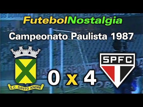Santo André 0 x 4 São Paulo - 10-06-1987 ( Campeonato Paulista )