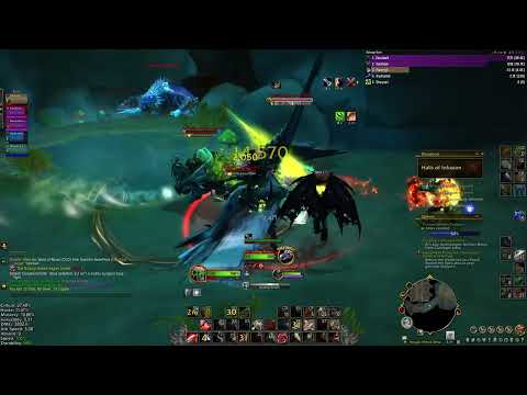 WoW Dragonflight 10.0.2 arms warrior pve Halls of Infusion Mythic