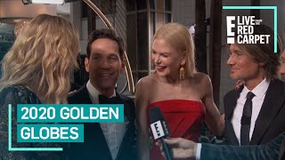 Laura Dern's Interview Gets Crashed at 2020 Golden Globes | E! Red Carpet & Award Shows video