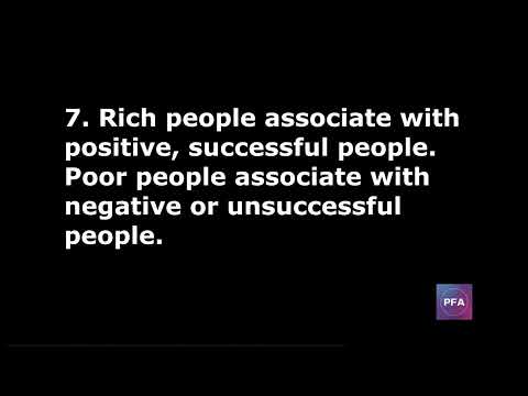 17 Differences Between Rich And Poor People by T. Harv Eker, Secrets of the Millionaire Mind