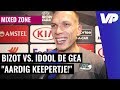 Bizot ontmoet idool De Gea: "Ik moet nog vragen of hij mij ook kent"
