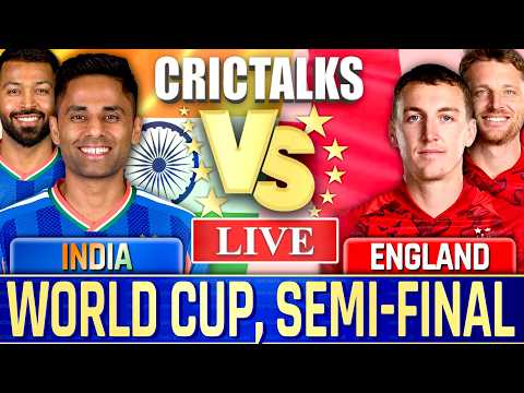 🔴 Live: IND vs ENG Semi Final T20 World Cup 2026 Cricket Live Match Today Score Commentary, 1st Inn
