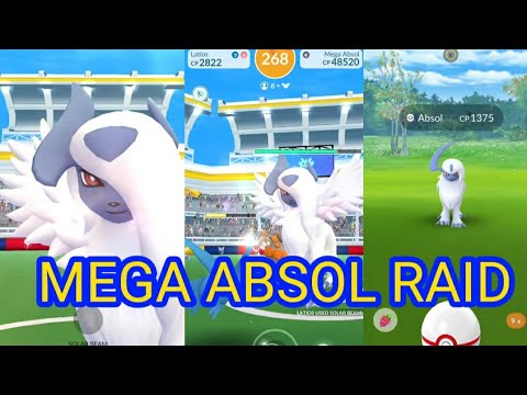 Pokémon GO- Mega Raid- Mega Absol