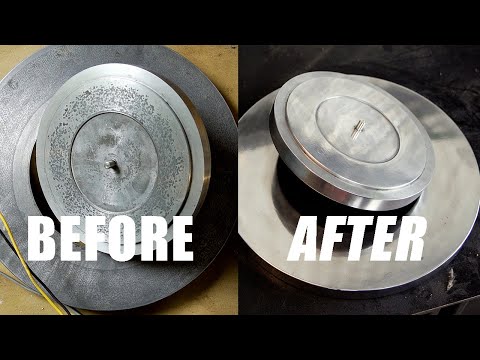 Polishing A Turntable Platter - Acoustic Research XA/XB