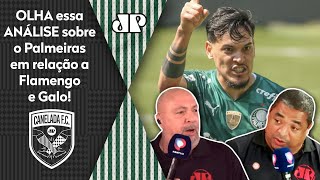 Comentaristas analisam o que falta ao Palmeiras na briga contra Flamengo e Atlético-MG