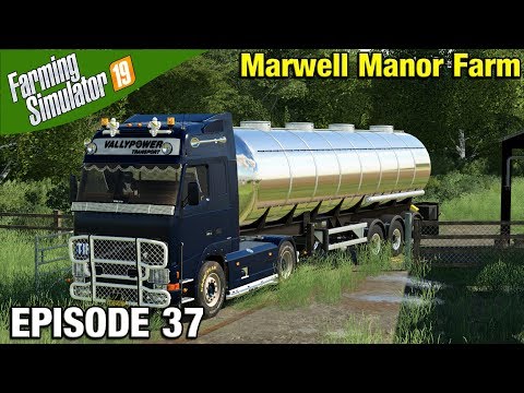 LOADING THE MILK TANKER Farming Simulator 19 Timelapse - Marwell Manor Farm FS19 Episode 37