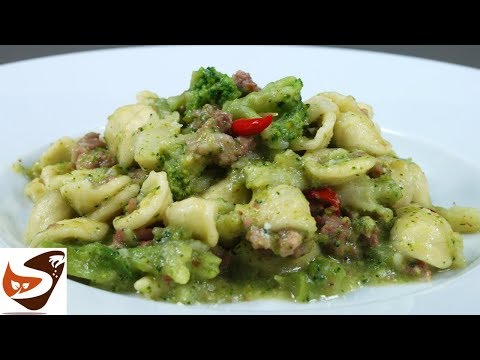 Pasta con broccoli e salsiccia – Facile, Veloce  e gustosa – Primi piatti