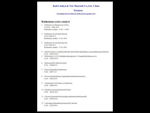 Kaili Catalyst & New Materials Co.,Ltd., China
