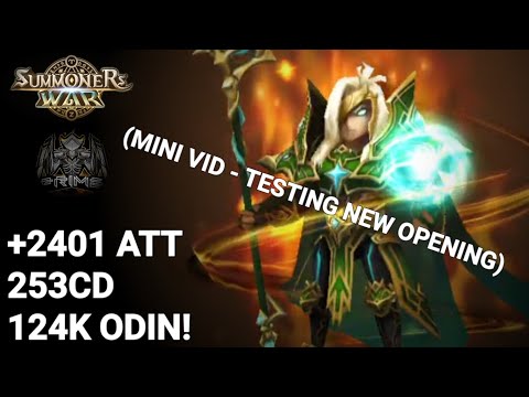 @GenesisPrime 124k Odin - Mini Vid Testing New Opening