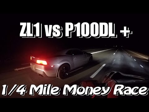 Tesla P100D Ludicrous Plus vs ZL1 Camaro Money Race + 2016 Nissan GTR & More