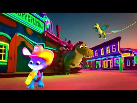 🎬 Cartoon Dinosaurs Neon Adventures Beyond the Stars Mix Episodes