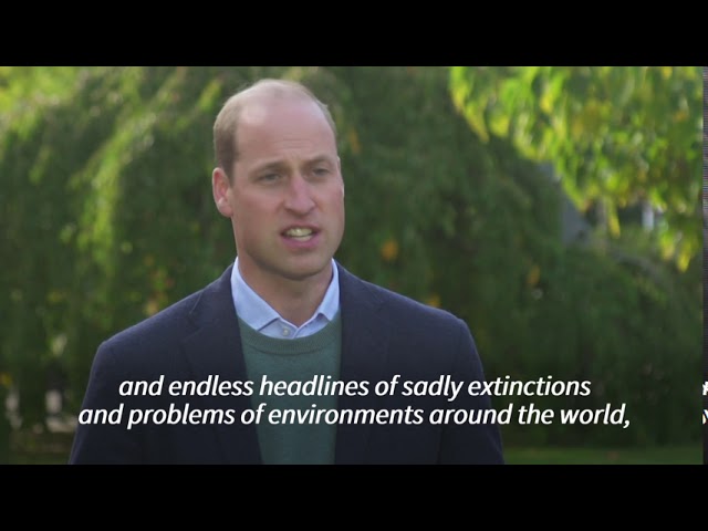 Prince William launches ‘most prestigious’ environment prize