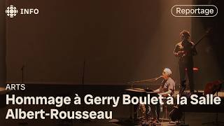 Dan Bigras rend hommage à Gerry Boulet