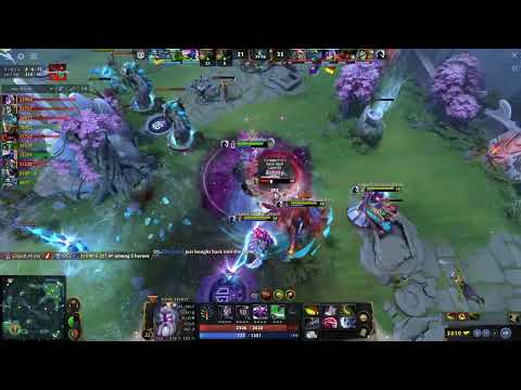 Nisha's Perspective - Fountain Dive Rampage to close the game | DPC WEU Summer Tour 3 - 2023 #dota2